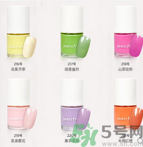 悅詩風吟生機指甲油怎么樣？悅詩風吟生機指甲油有哪些顏色？