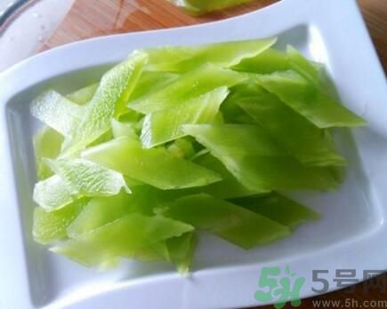 萵筍可以和黃瓜一起炒嗎？萵筍和黃瓜一起吃好嗎？