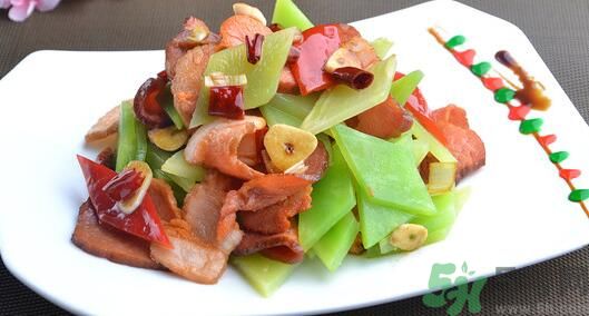 萵筍和臘肉一起炒好嗎？萵筍和臘肉一起吃好嗎？