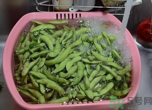 毛豆的毛要洗掉嗎？毛豆怎么洗？