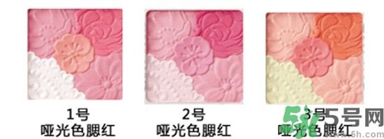 canmake花瓣腮紅色號(hào)對(duì)比圖？canmake五色花瓣腮紅試色