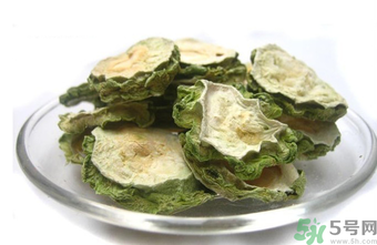 苦瓜干泡水喝可以減肥嗎？苦瓜干泡水功效