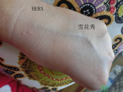 赫拉和雪花秀氣墊哪個好？hera和雪花秀哪個好？
