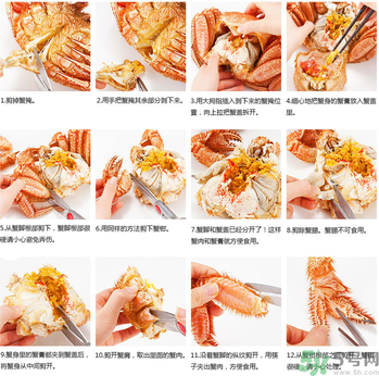 毛蟹怎么吃？毛蟹吃法圖解