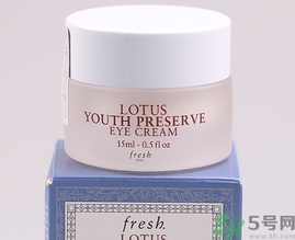 fresh睡蓮眼霜怎么樣？fresh睡蓮眼霜好用嗎？