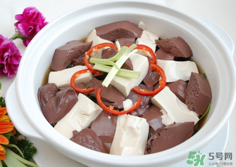 豬血不能與什么一起吃？豬血不能和什么同食？
