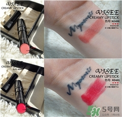 visee口紅怎么樣？visee口紅試色