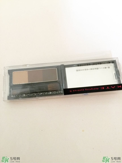 kate三色眉粉怎么用？kate三色眉粉使用方法