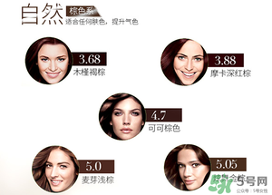 施華蔻染發(fā)劑哪個顏色好看？施華蔻染發(fā)劑色號圖