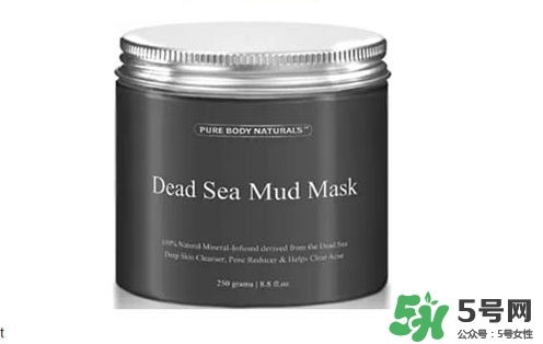 pure body naturals死海泥面膜怎么用？