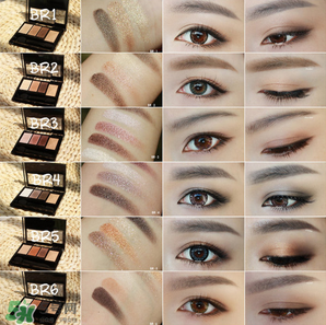 kate眼影哪個色號好？kate眼影br2和br3上妝