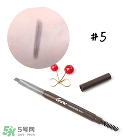Unny眉筆怎么樣？Unny眉筆試色色號