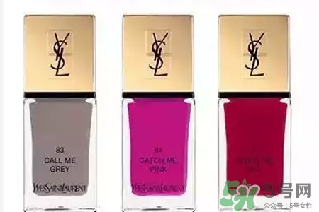 ysl2017限量春季指甲油有幾個顏色？圣羅蘭2017限量指甲油顏色有哪些？