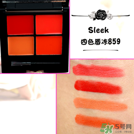 sleek唇釉怎么樣？sleek唇凍怎么樣？