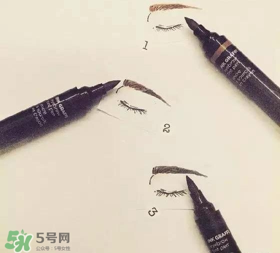 液體眉筆怎么用？液體眉筆使用方法