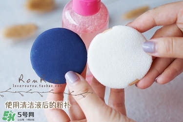 ukiss悠珂思粉撲清洗劑怎么用？悠珂思粉撲清洗劑使用方法