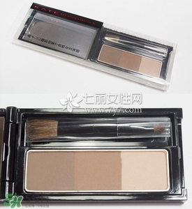 kate三色眉粉怎么用？kate三色眉粉使用方法
