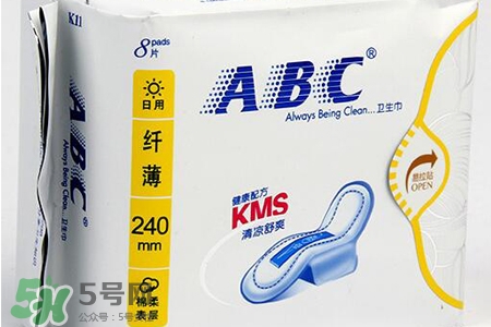 abc衛(wèi)生巾上面的藍(lán)芯有什么作用？abc衛(wèi)生巾上藍(lán)條的作用