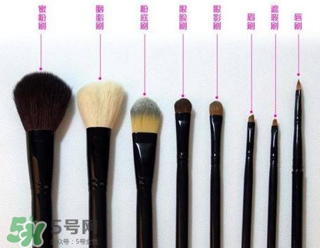 化妝刷有哪些？不同化妝刷怎么用？