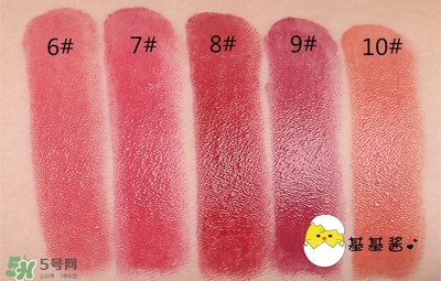 悅詩風(fēng)吟奶油唇膏口紅色號(hào)試色 悅詩風(fēng)吟奶油唇膏口紅試色圖