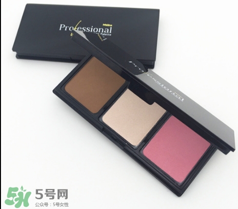 mistine三色修容粉怎么用？mistine三色修容使用方法