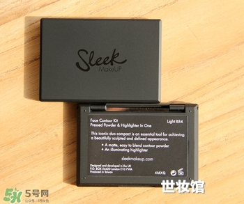 sleek修容粉怎么用？sleek修容粉使用方法