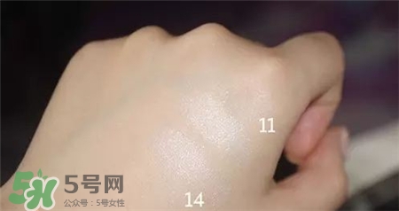 cpb高光11和14哪個(gè)好用?cpb高光11和14對比
