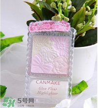 canmake花瓣高光怎么用？canmake花瓣雕刻高光使用方法