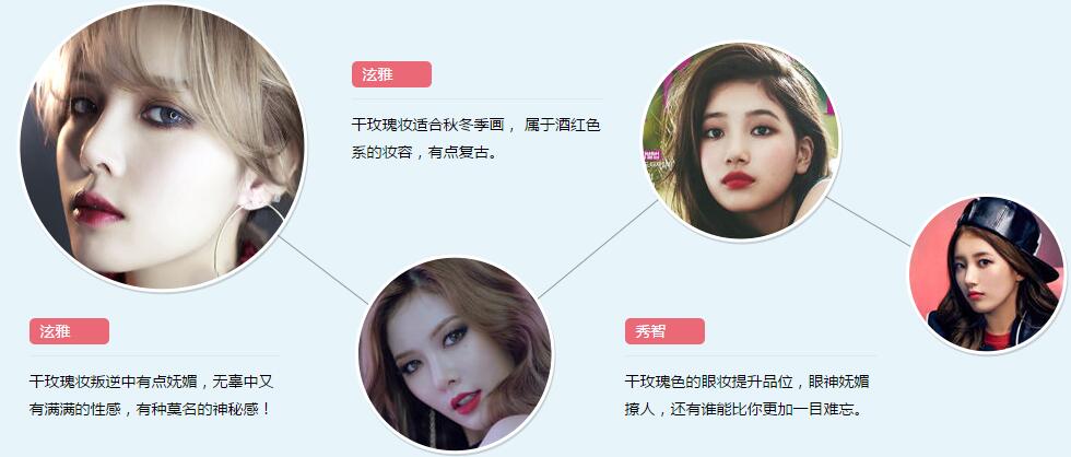 干玫瑰色妝容怎么化？干玫瑰色妝容畫法步驟
