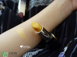 金色口紅是什么顏色？金色口紅試色