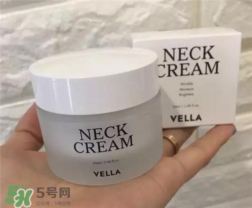 vella頸霜有效嗎？vella頸霜有用嗎？