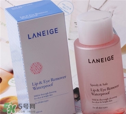 蘭芝眼唇卸妝液怎么用？蘭芝眼唇卸妝液使用方法