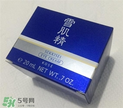 雪肌精眼霜多少錢？雪肌精眼霜專柜價格