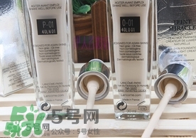 蘭蔻奇跡薄紗粉底液色號(hào)怎么選？蘭蔻奇跡薄紗粉底液色號(hào)試色