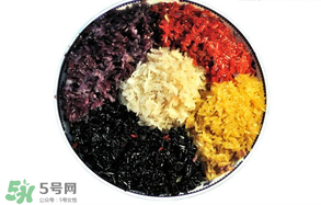 五色糯米飯怎么做好吃？五色糯米飯怎么畫？