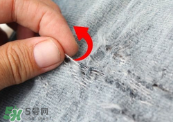 毛邊牛仔褲可以自己剪嗎？毛邊牛仔褲怎么剪？