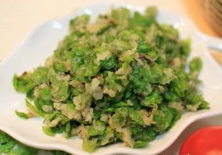 榆錢怎么蒸？蒸榆錢的做法