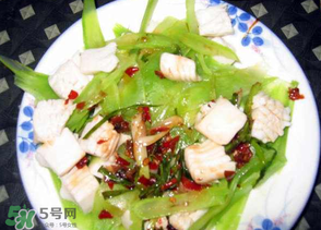 萵筍能和豆腐一起吃嗎？豆腐和萵筍可以一起吃嗎？