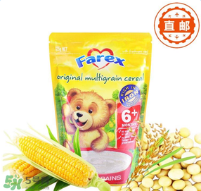 farex米粉分段介紹 farex米粉分幾段？