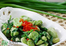 蠶豆和韭菜能一起吃嗎？韭菜炒蠶豆的做法