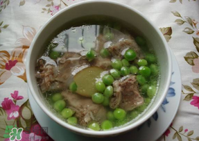 豌豆和排骨能一起燉嗎？豌豆和排骨能一起吃嗎？
