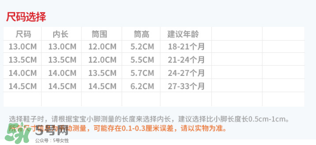 mikihouse涼鞋尺碼對照表 mikihouse涼鞋尺碼怎么選？