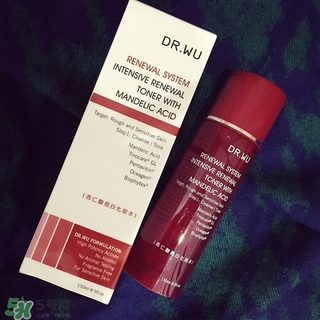 dr.wu杏仁酸亮白化妝水怎么樣？dr.wu杏仁酸化妝水功效