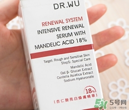 dr.wu達(dá)爾膚杏仁酸18怎么用？dr.wu杏仁酸18使用方法