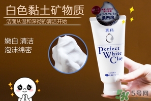 資生堂洗顏專科洗面奶白色怎么樣？資生堂白泥洗面奶好用嗎？