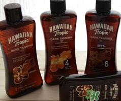 hawaiian tropic夏威夷美黑油黑鬼油怎么用？