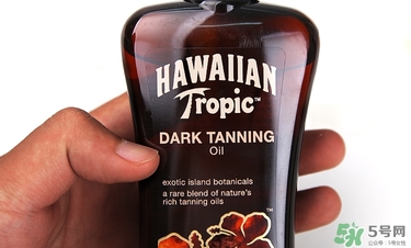hawaiian tropic夏威夷美黑油黑鬼油怎么用？