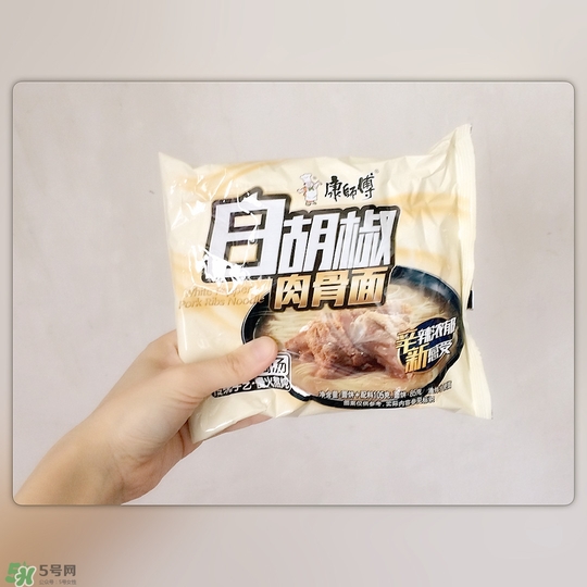 康師傅白胡椒肉骨面好吃嗎？康師傅白胡椒方便面味道怎樣