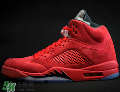 air jordan 5 red suede多少錢？喬丹5代紅色麂皮專柜價格