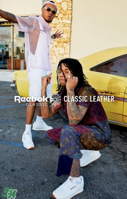 reebok黑色披頭士聯(lián)名classic leather運動鞋怎么樣_好看嗎？